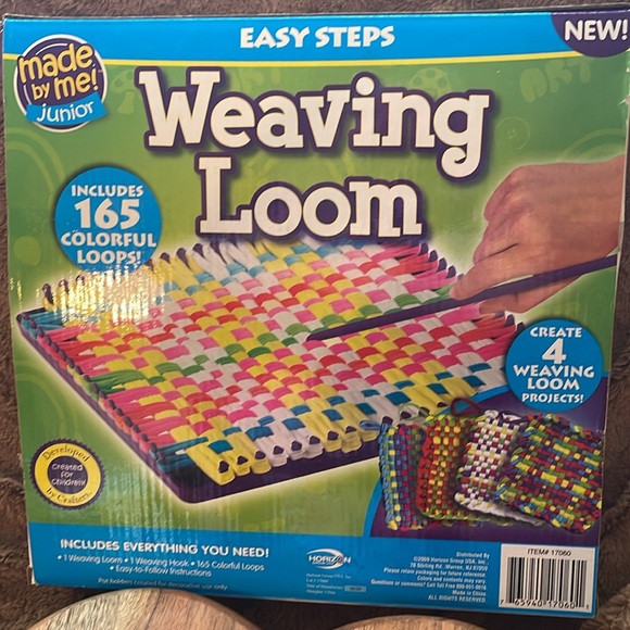 Made By Me Junior Weaving Loom - can create 4 loom projects. Craft 4 kids. - Picture 7 of 7